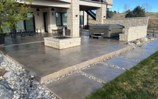 ConcreteSeal_Leo_Back_Patio Professional Concrete Staining Services in Littleton About Us Concrete Sealing