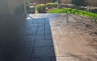 Concrete Staining Concrete Recoloring LIttleton Denver Colorado Colorado Concrete Coatings